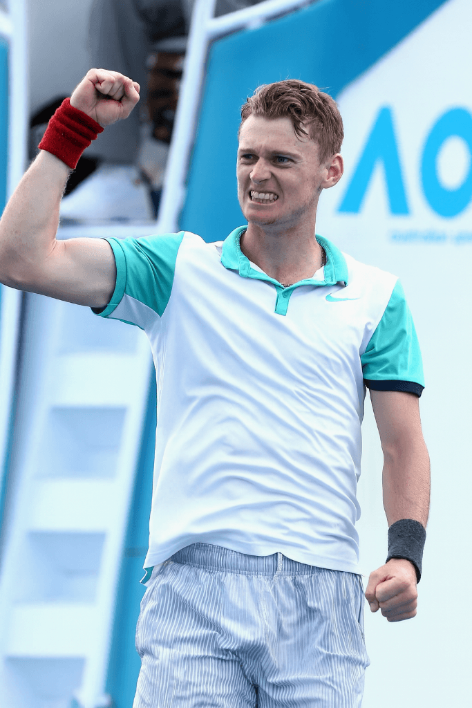 Blake Mott competing at Australian Open